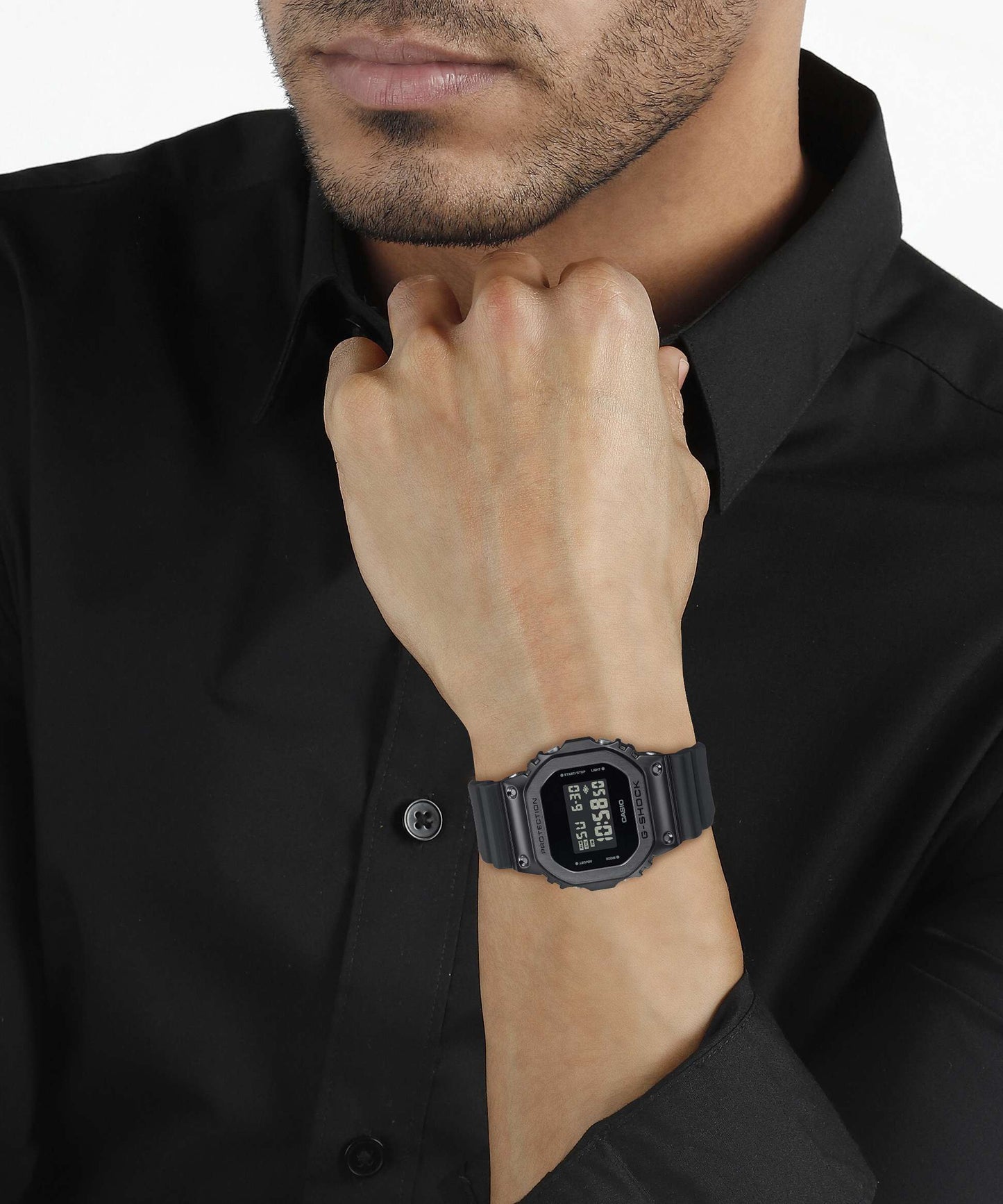 Casio G-Shock Unisex Digital Watch ⌚ DW-5600BB-1 – Tough Metal Body