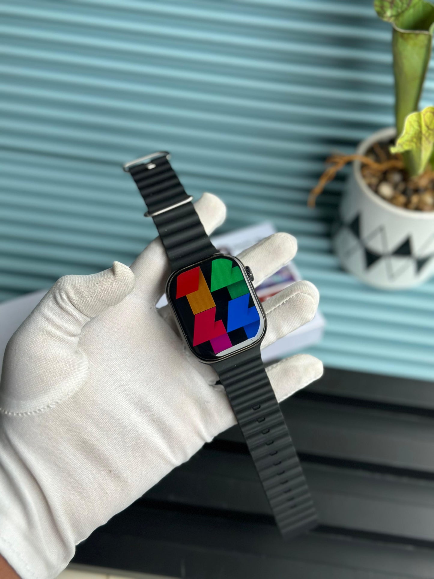 βπ HK9 Pro Plus AMOLED Smart Watch π