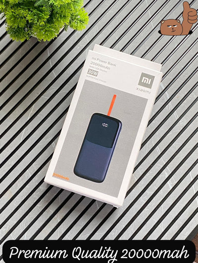 Mi Turbo 30 Power Bank 🔋 | 20,000mAh+ | 30W Fast Charge | LED Display