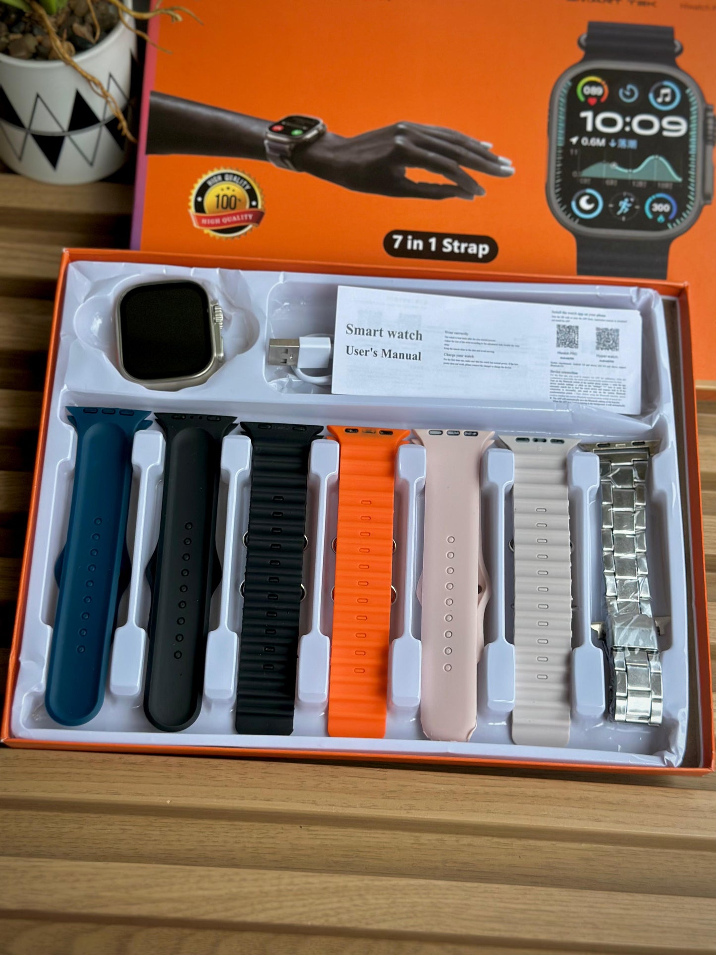 Apple Watch Ultra β 7 in 1 Strap Series 8 Ultra (49MM) π€©