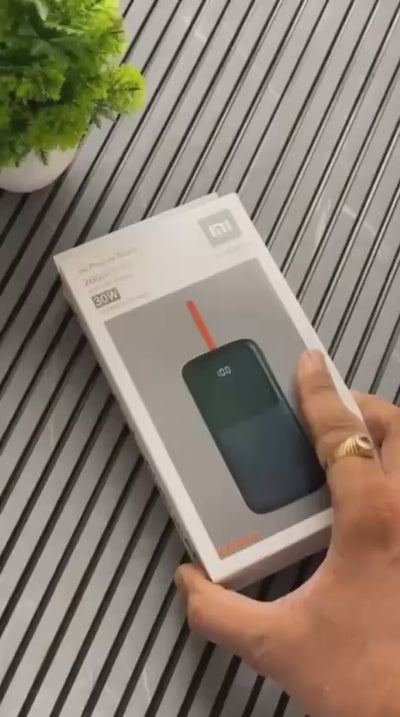 Mi Turbo 30 Power Bank 🔋 | 20,000mAh+ | 30W Fast Charge | LED Display