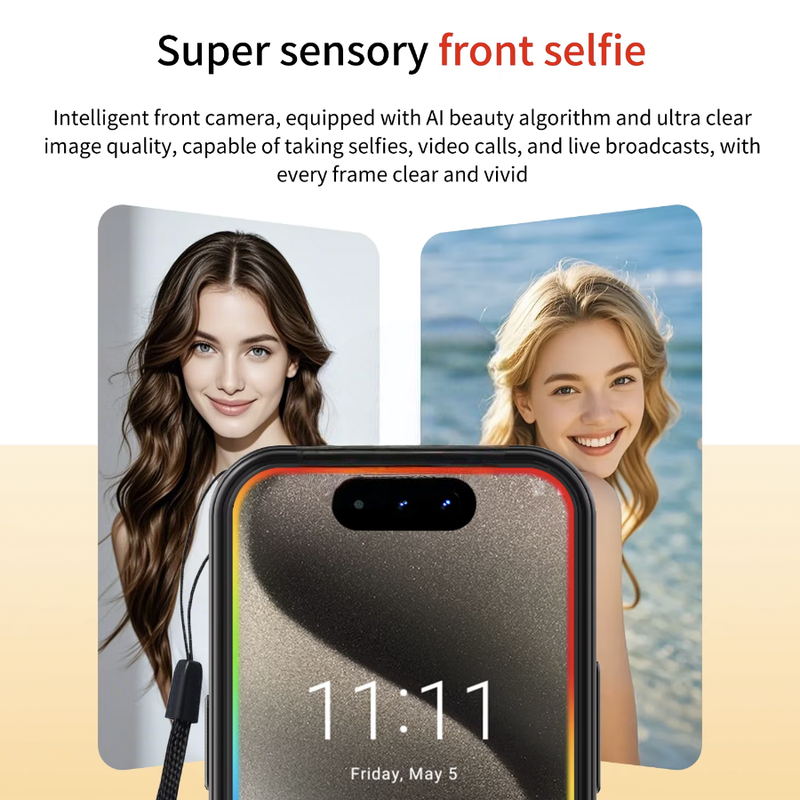 Phone17 Pro Mini 8 GB RAM/ 512GB STORAGE – 5G / IN BUILD APPLE LOGO ✅