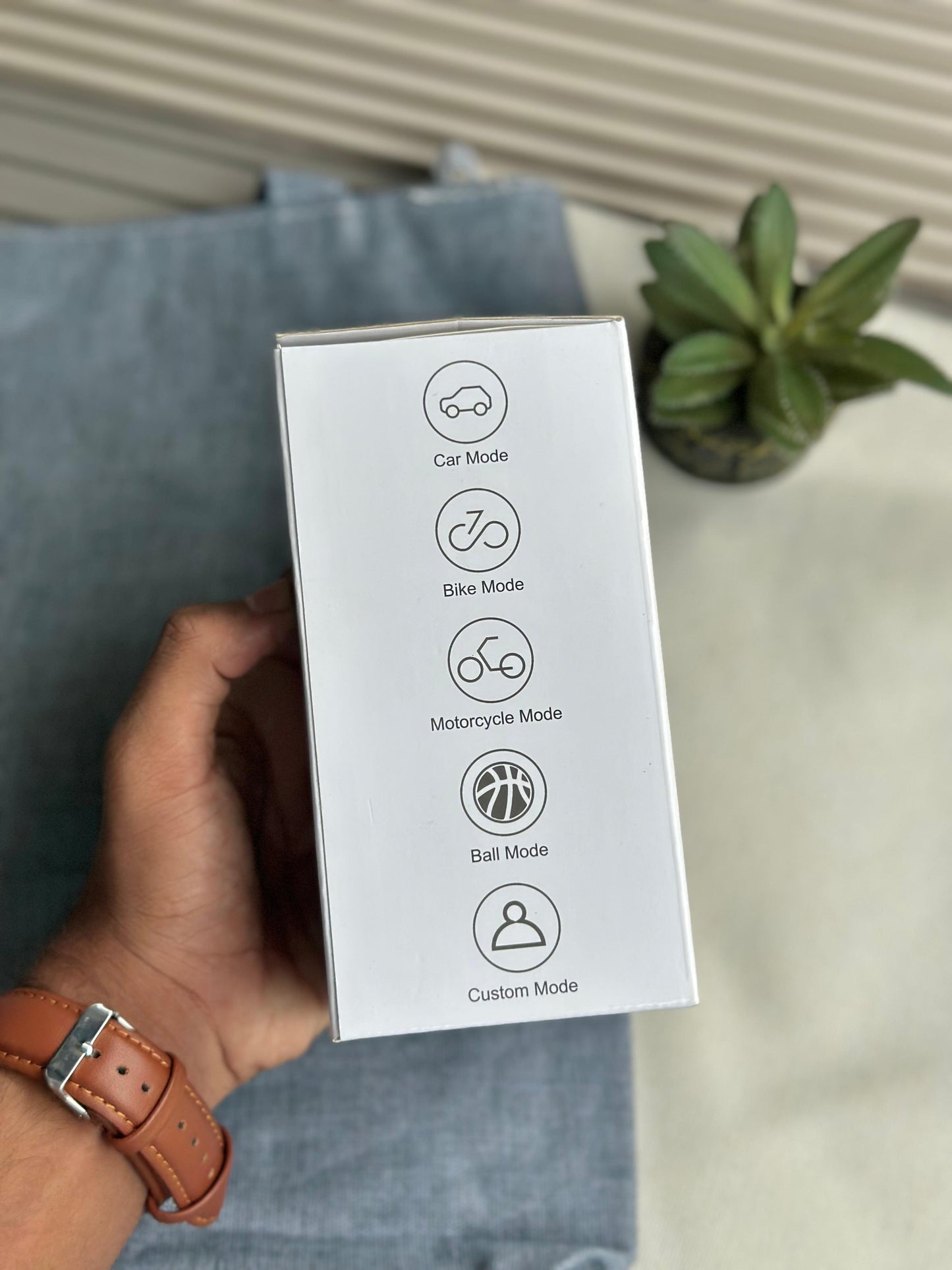 Portable Electric Air Compressor 🚗 | Smart Tire Inflator | USB Rechargeable | Multi-Nozzle Kit