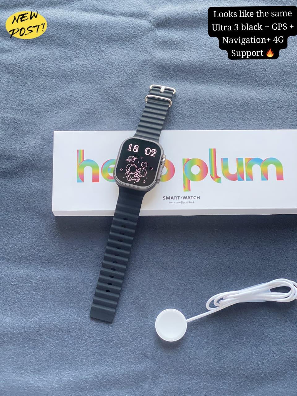 Black Edition Smartwatch ⭐
HELLO PLUM Model