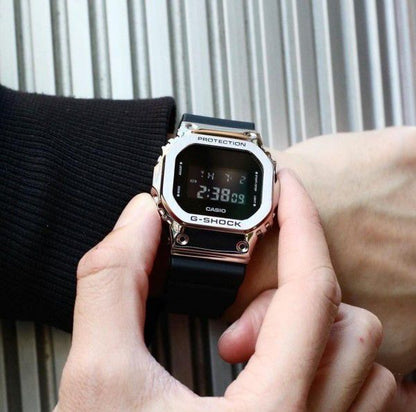 Casio G-Shock Unisex Digital Watch ⌚ DW-5600BB-1 – Tough Metal Body