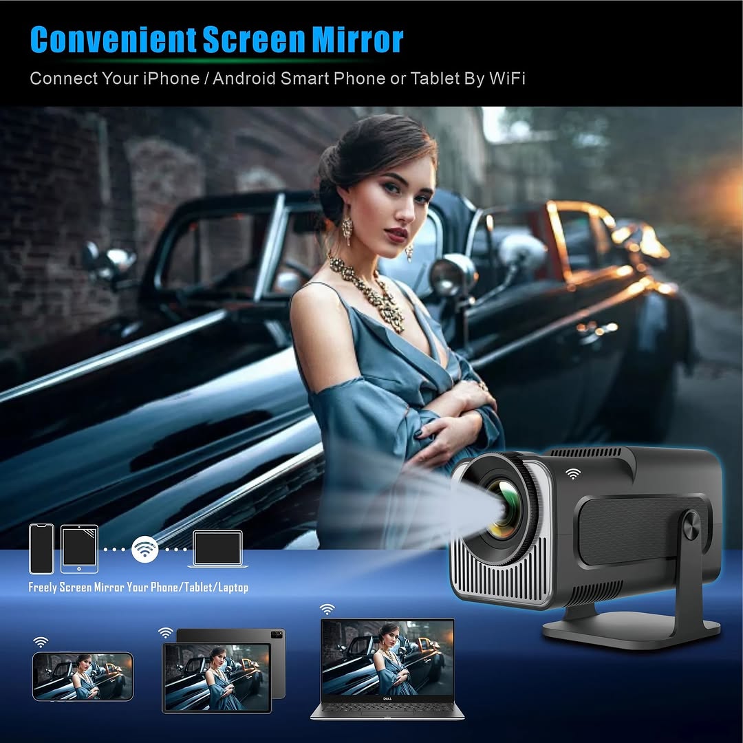 4K HY-320 super vision LED projector*🔥