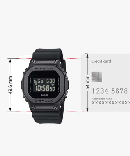 Casio G-Shock Unisex Digital Watch ⌚ DW-5600BB-1 – Tough Metal Body