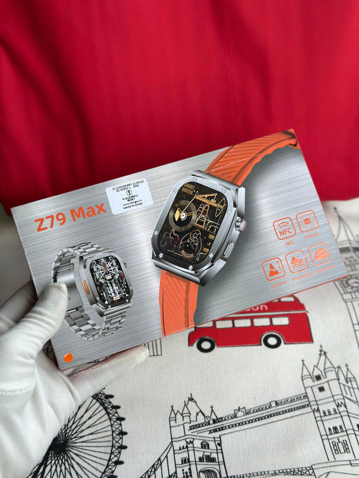 Z79 MAX Smartwatch ⌚ | Bluetooth Calling | Dual Strap | Health & Fitness Tracker | Premium Edition