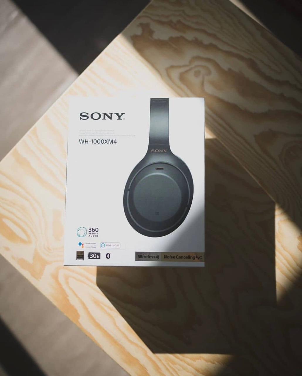 Sony XM4 Wireless Noise Cancelling Headphones 🎧 | Deep Bass | Voice Assistant | Premium Edition