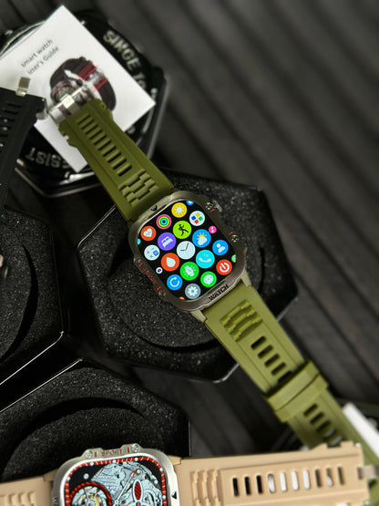 G-Shock Style Smartwatch ⌚ | Rugged Design | Always-On Display | Fitness + Calling