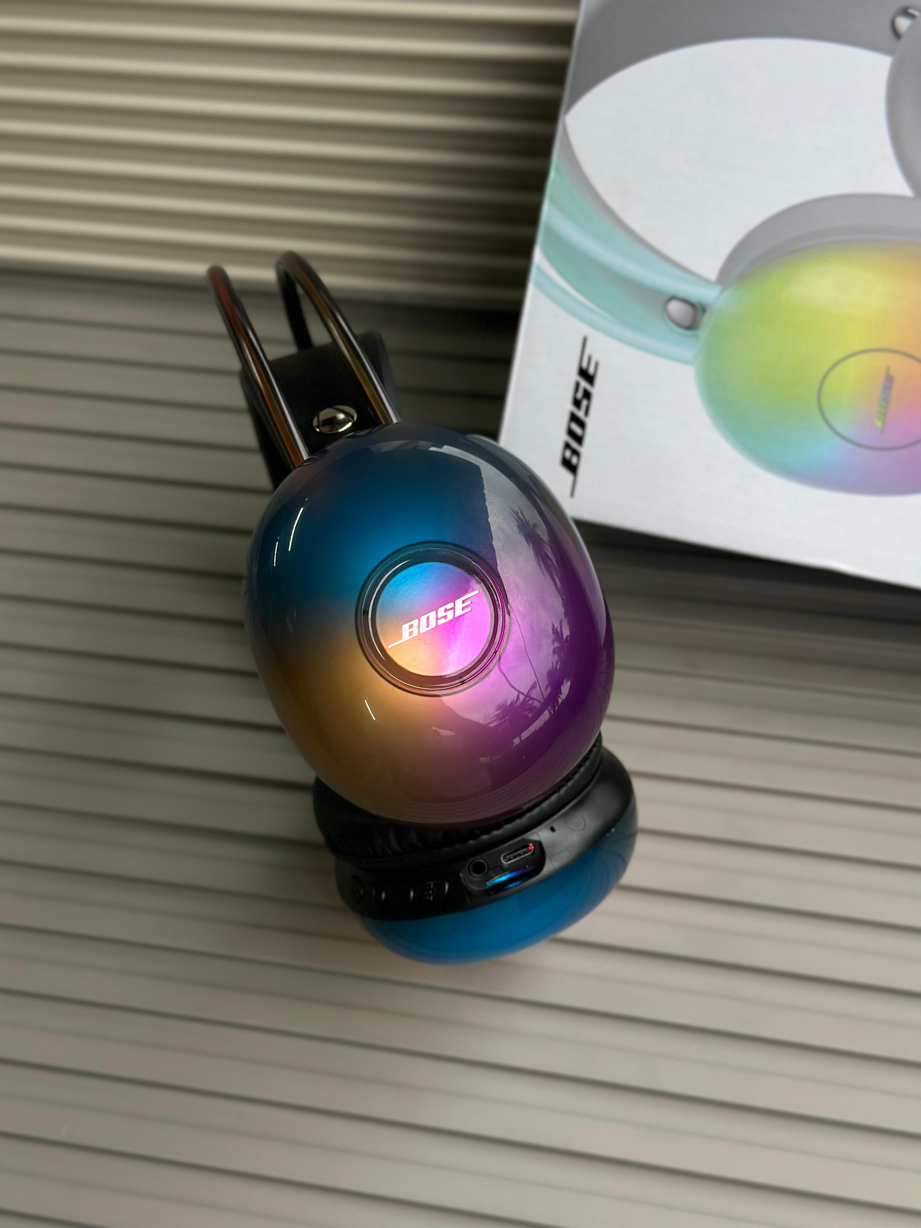 🪩 Bose BT 500 LED Wireless Headphones – On-Ear | Bluetooth | Colorful Lights 🎧