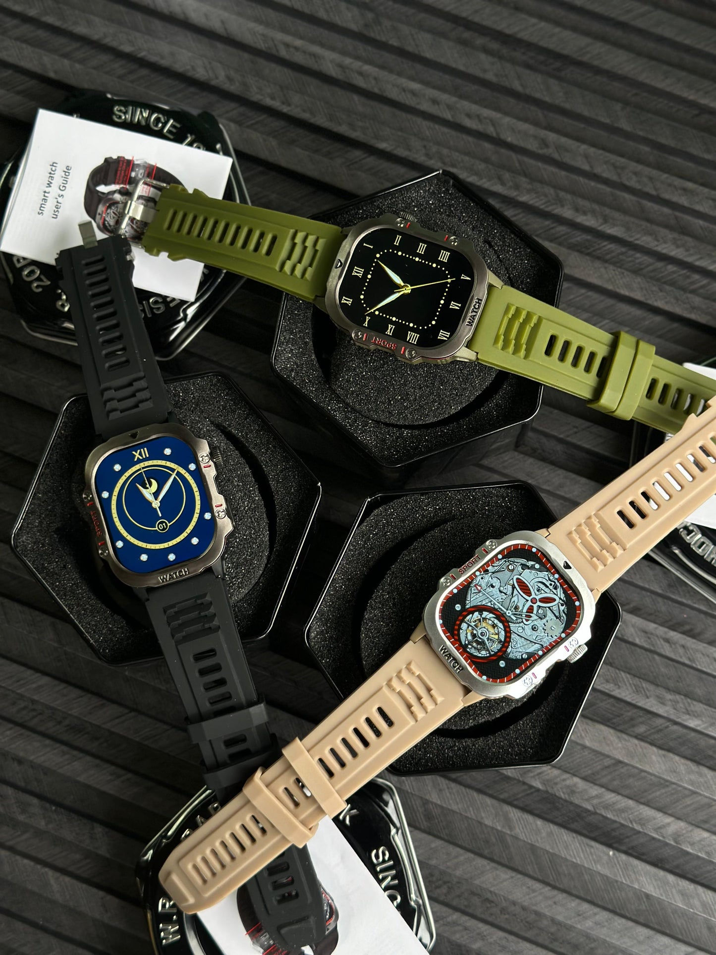 G-Shock Style Smartwatch ⌚ | Rugged Design | Always-On Display | Fitness + Calling