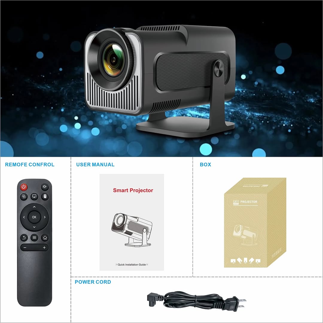4K HY-320 super vision LED projector*🔥