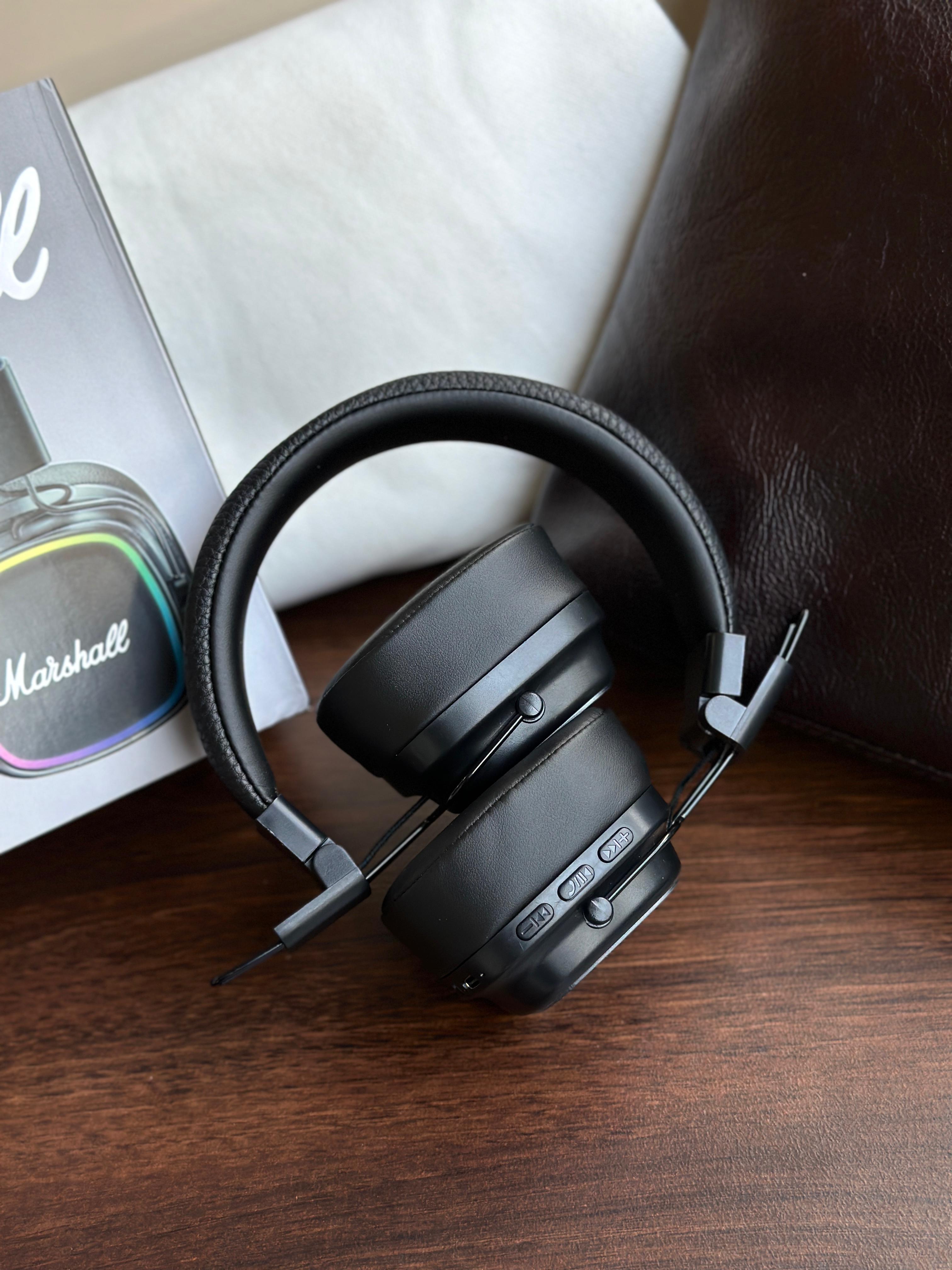 Marshall Major IV Wireless Bluetooth Headphones – 80+ Hours Playtime