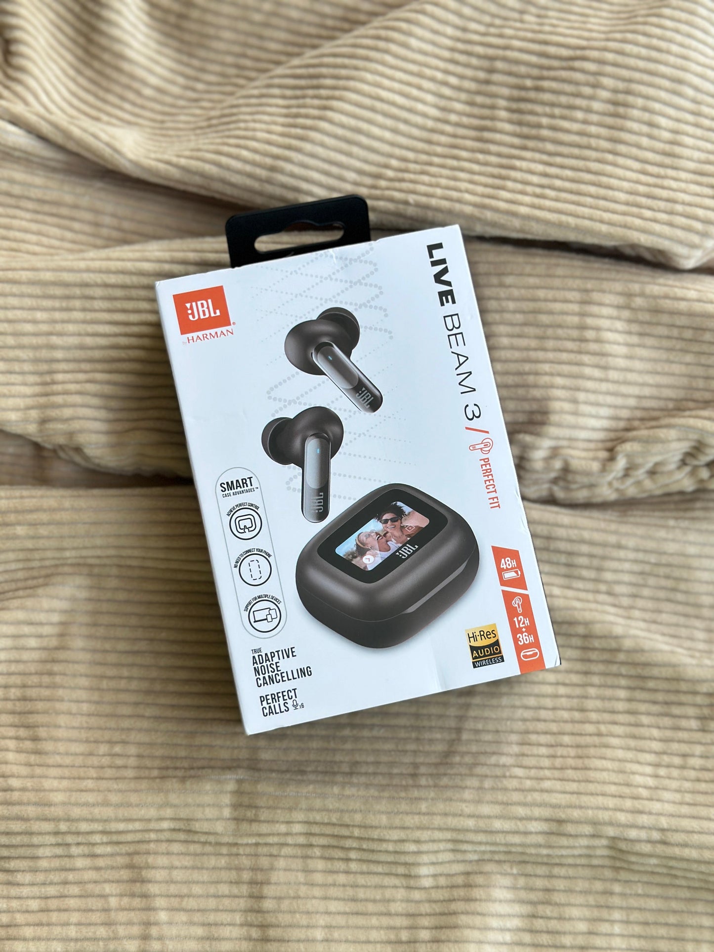 🎧 JBL Live Beam 3 – Smart Display Earbuds 🔥