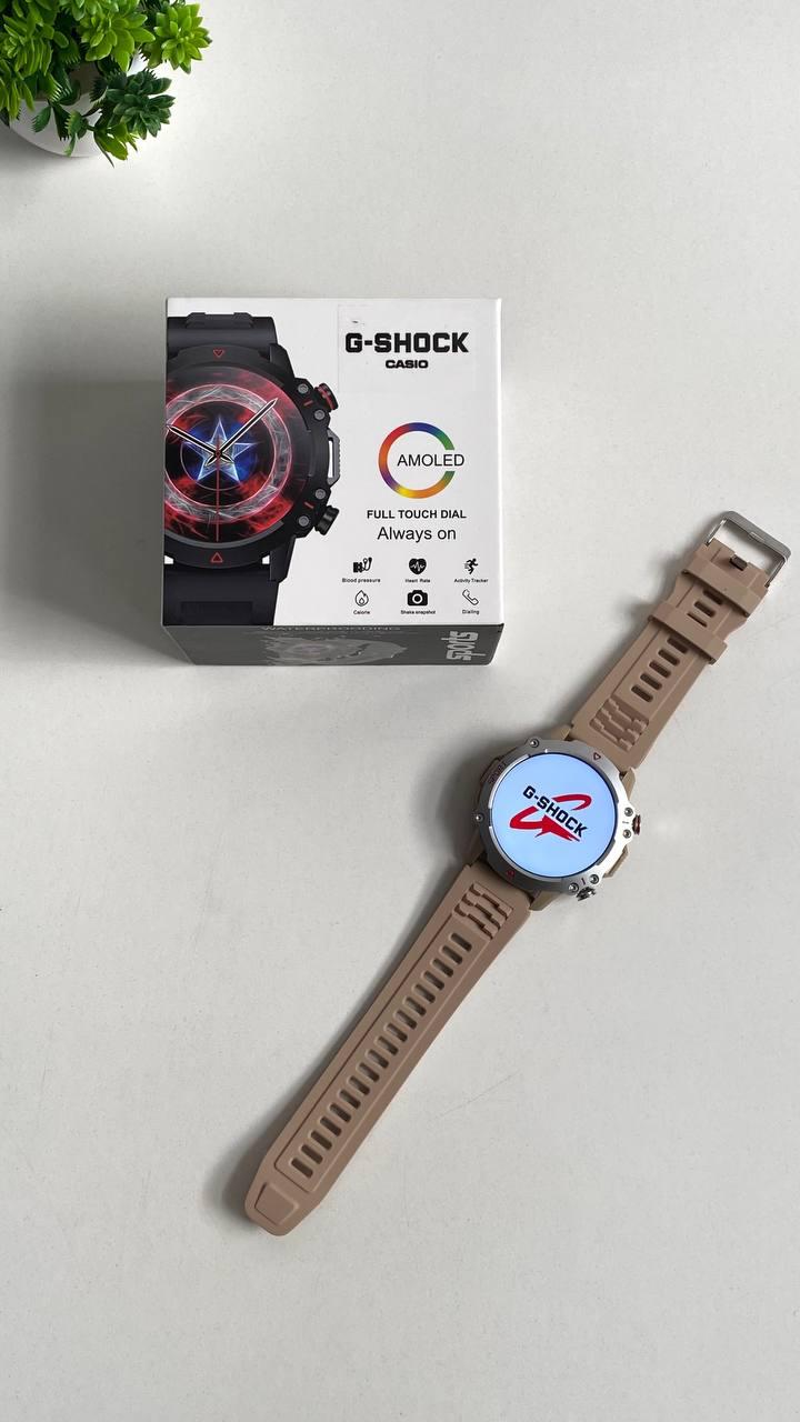 Avenger G-Shock Edition Smartwatch ⌚ AMOLED | BT Calling | ECG | 2025 Premium