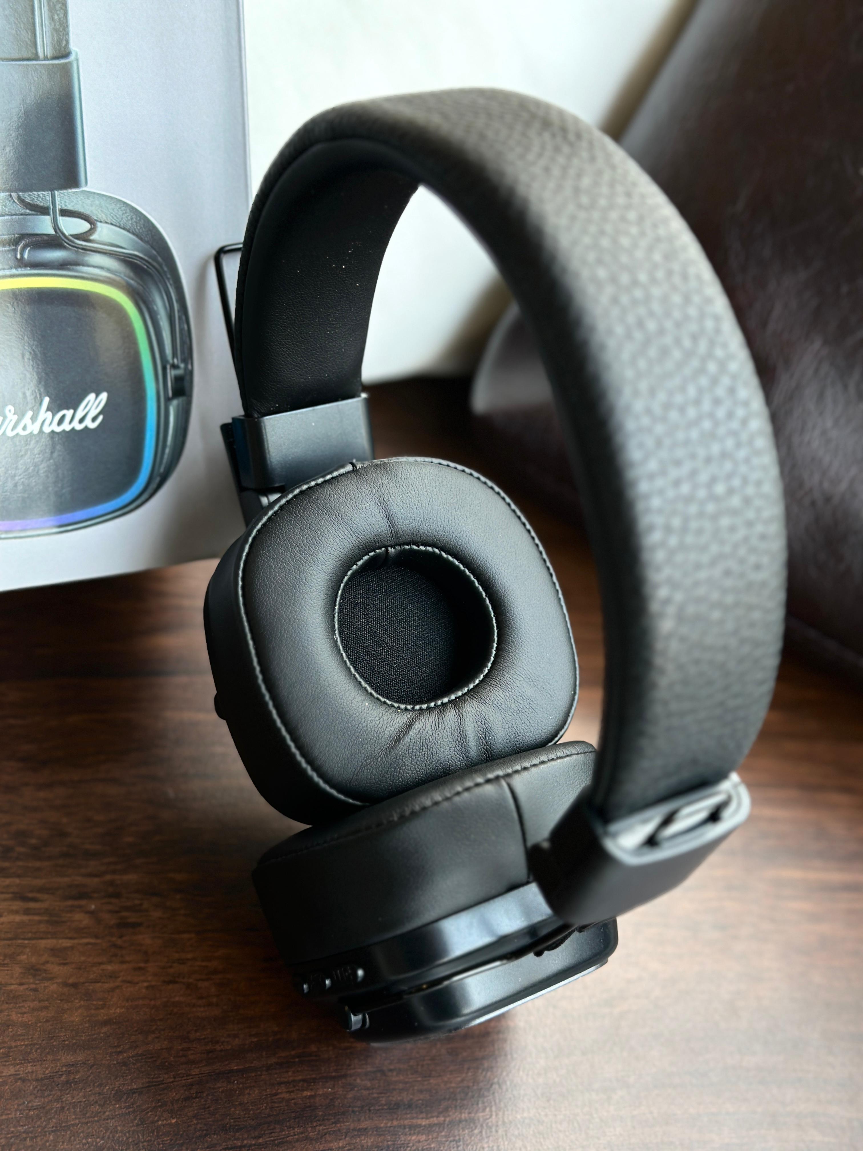 Marshall Major IV Wireless Bluetooth Headphones – 80+ Hours Playtime