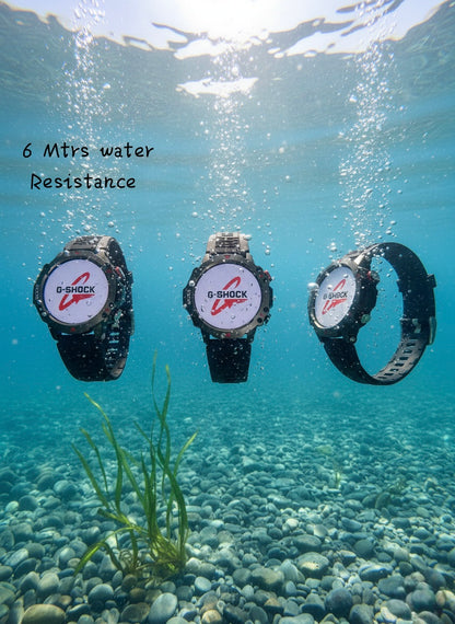 Avenger G-Shock Edition Smartwatch ⌚ AMOLED | BT Calling | ECG | 2025 Premium