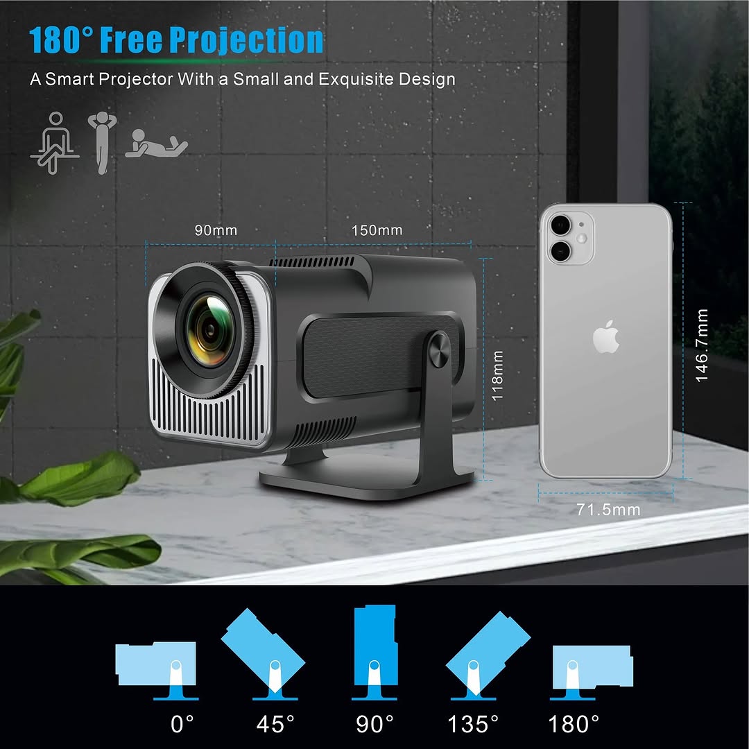 4K HY-320 super vision LED projector*🔥