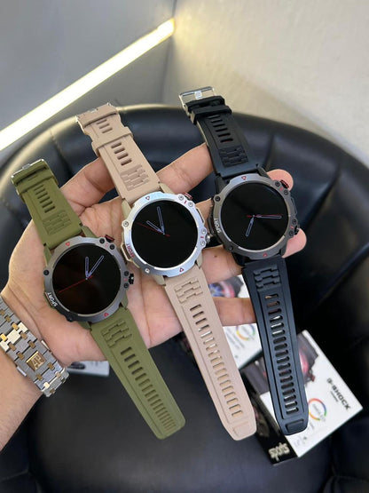 Avenger G-Shock Edition Smartwatch ⌚ AMOLED | BT Calling | ECG | 2025 Premium