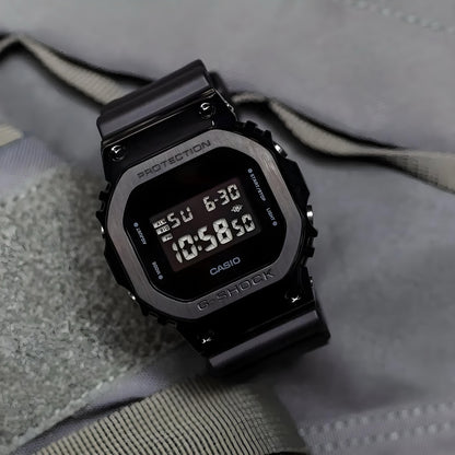 Casio G-Shock Unisex Digital Watch ⌚ DW-5600BB-1 – Tough Metal Body